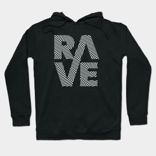 Rave Lines design Hoodie